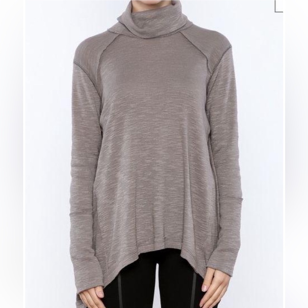 We The Free Open Back Mock Neck Tunic